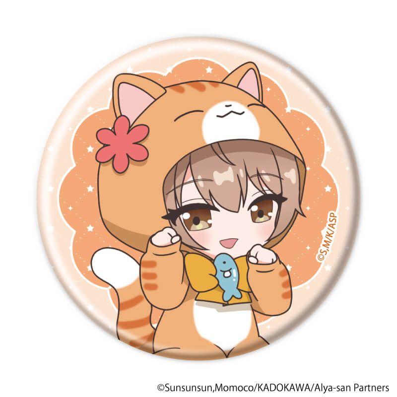 缶バッジ「時々ボソッとロシア語でデレる隣のアーリャさん」03/フルーツ×アニマルver.　コンプリートBOX(全8種)(POP Artイラスト)