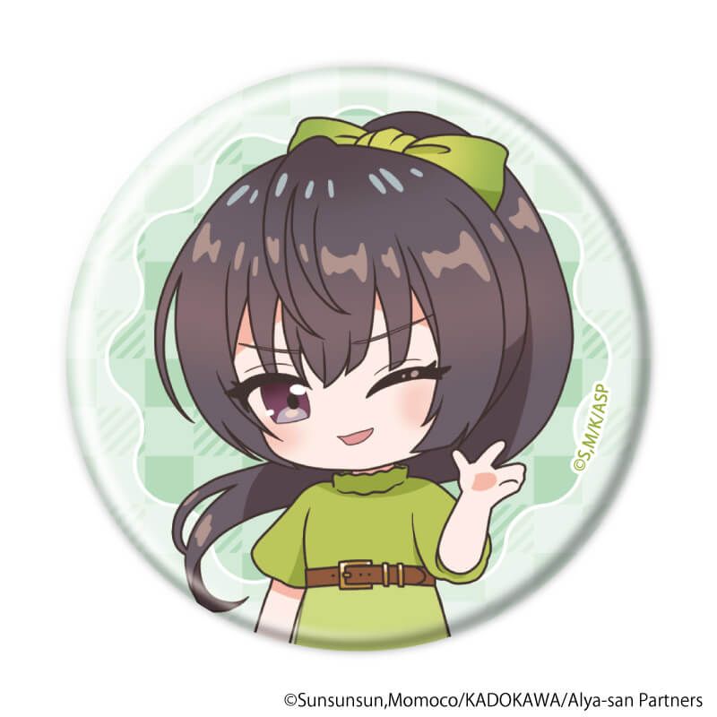 缶バッジ「時々ボソッとロシア語でデレる隣のアーリャさん」03/フルーツ×アニマルver.　ブラインド(8種)(POP Artイラスト)