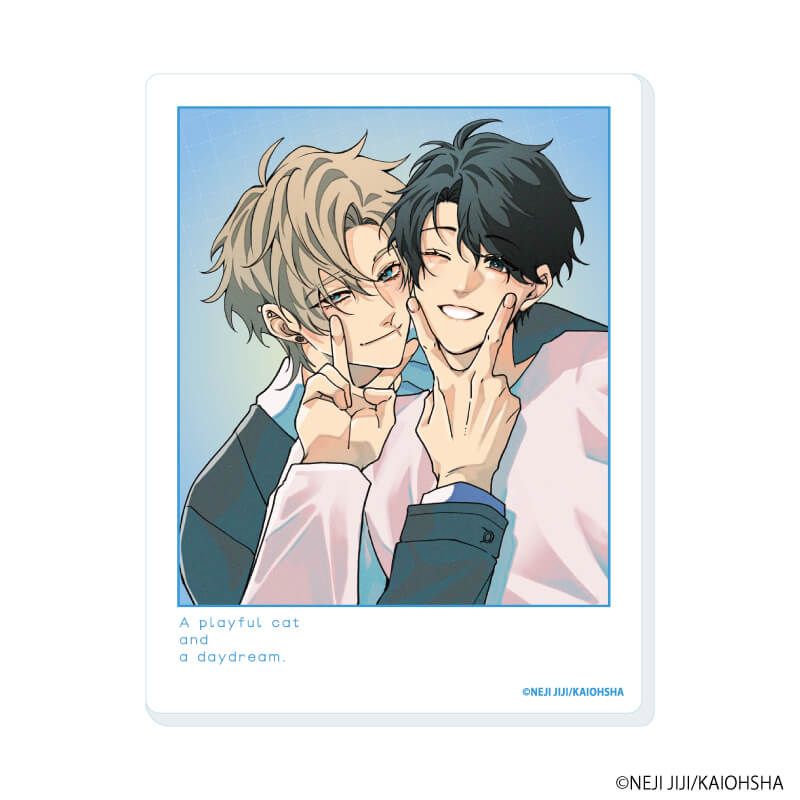 アクリルカード「甘噛みと白昼夢」01/ブラインド(6種)(公式&描き下ろしイラスト)