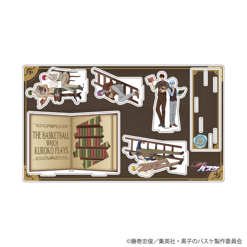 プレミアム アクリルジオラマプレート「黒子のバスケ」05/アンティークスーツver. 集合デザイン(描き下ろしイラスト)
