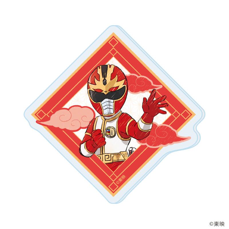 アクリルマグネット「五星戦隊ダイレンジャー」01/ブラインド(6種)(グラフアートイラスト)