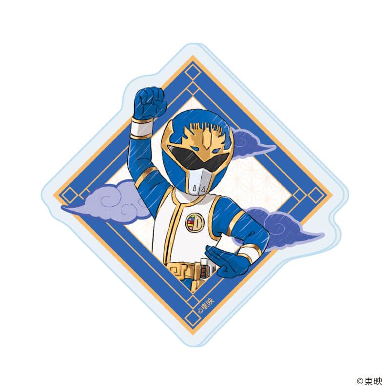 アクリルマグネット「五星戦隊ダイレンジャー」01/ブラインド(6種)(グラフアートイラスト)
