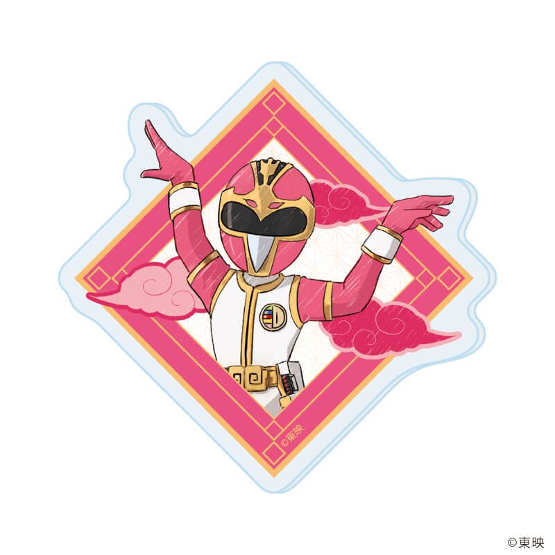 アクリルマグネット「五星戦隊ダイレンジャー」01/ブラインド(6種)(グラフアートイラスト)