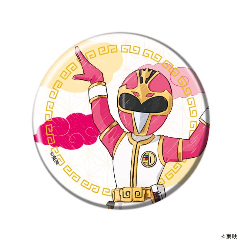 缶バッジ「五星戦隊ダイレンジャー」01/ブラインド(6種)(グラフアートイラスト)