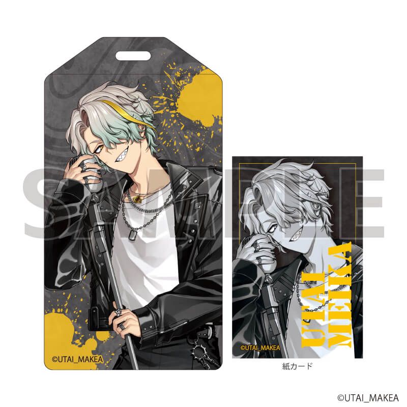 ラゲッジタグ(イラストシート付き)「歌衣メイカ」01/ロックver.(描き起こしイラスト)