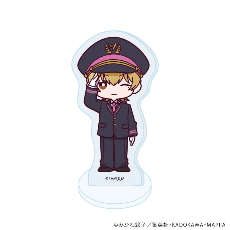 アクリルぷちスタンド「TVアニメ『忘却バッテリー』」04/駅員風ver.　コンプリートBOX(全9種)(POP Artイラスト)