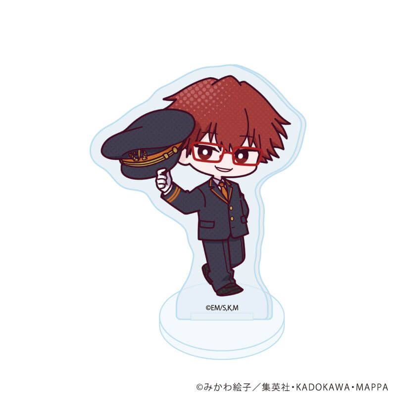 アクリルぷちスタンド「TVアニメ『忘却バッテリー』」04/駅員風ver.　コンプリートBOX(全9種)(POP Artイラスト)