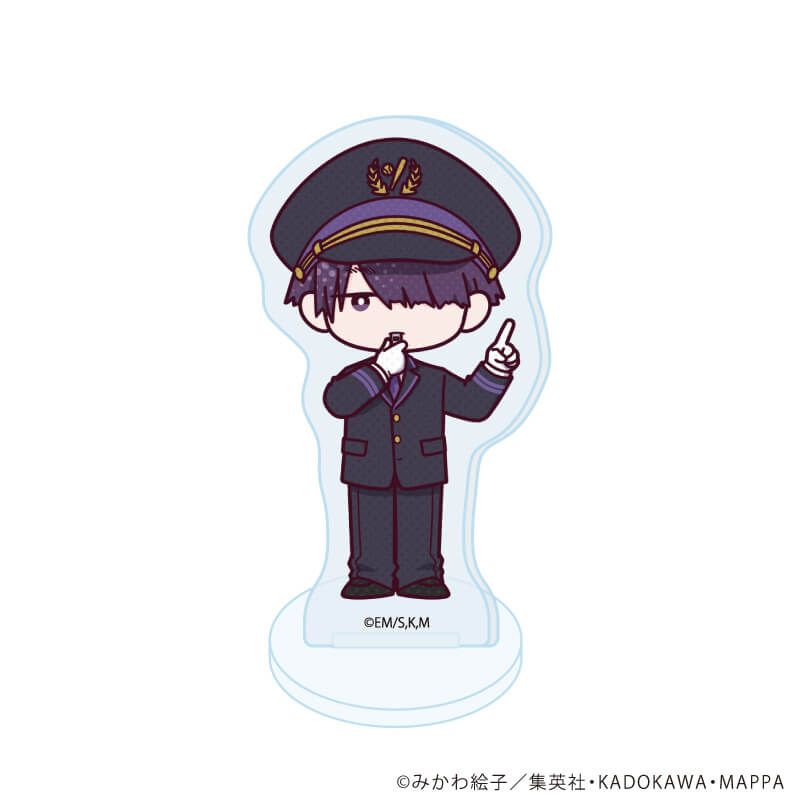 アクリルぷちスタンド「TVアニメ『忘却バッテリー』」04/駅員風ver.　コンプリートBOX(全9種)(POP Artイラスト)