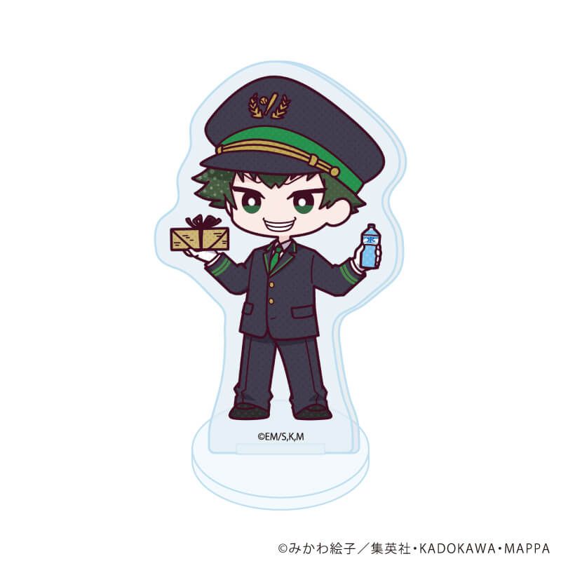 アクリルぷちスタンド「TVアニメ『忘却バッテリー』」04/駅員風ver.　コンプリートBOX(全9種)(POP Artイラスト)