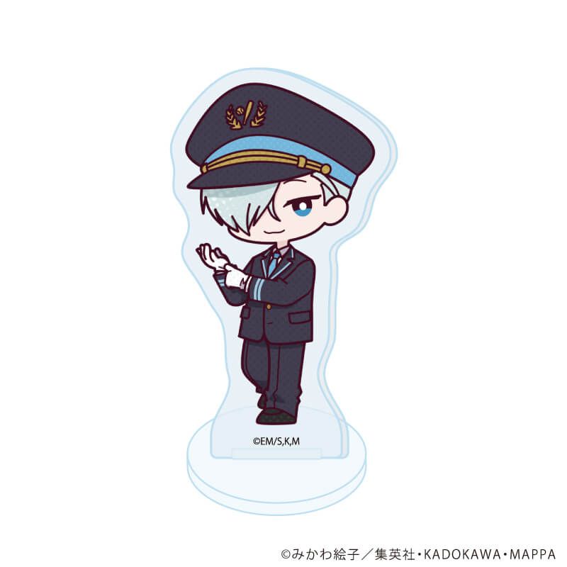 アクリルぷちスタンド「TVアニメ『忘却バッテリー』」04/駅員風ver.　コンプリートBOX(全9種)(POP Artイラスト)