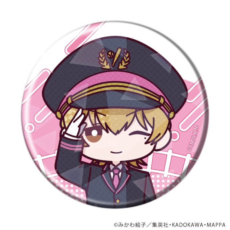 ホログラム缶バッジ(57mm)「TVアニメ『忘却バッテリー』」02/駅員風ver.　コンプリートBOX(全9種)(POP Artイラスト)