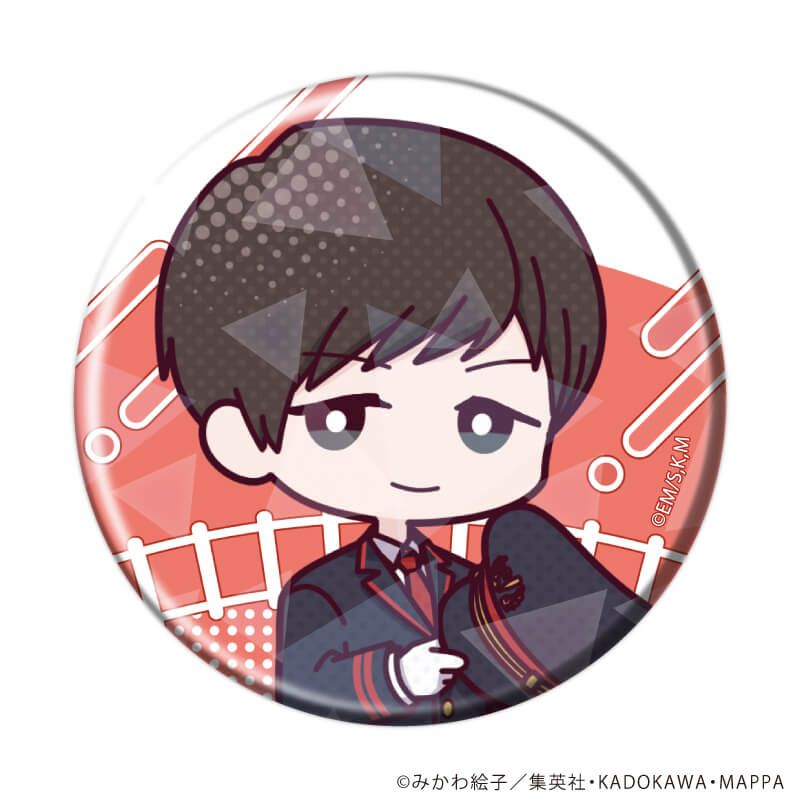 ホログラム缶バッジ(57mm)「TVアニメ『忘却バッテリー』」02/駅員風ver.　コンプリートBOX(全9種)(POP Artイラスト)