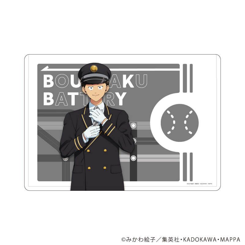 キャラクリアケース「TVアニメ『忘却バッテリー』」13/山田太郎　駅員風ver.(描き下ろしイラスト)