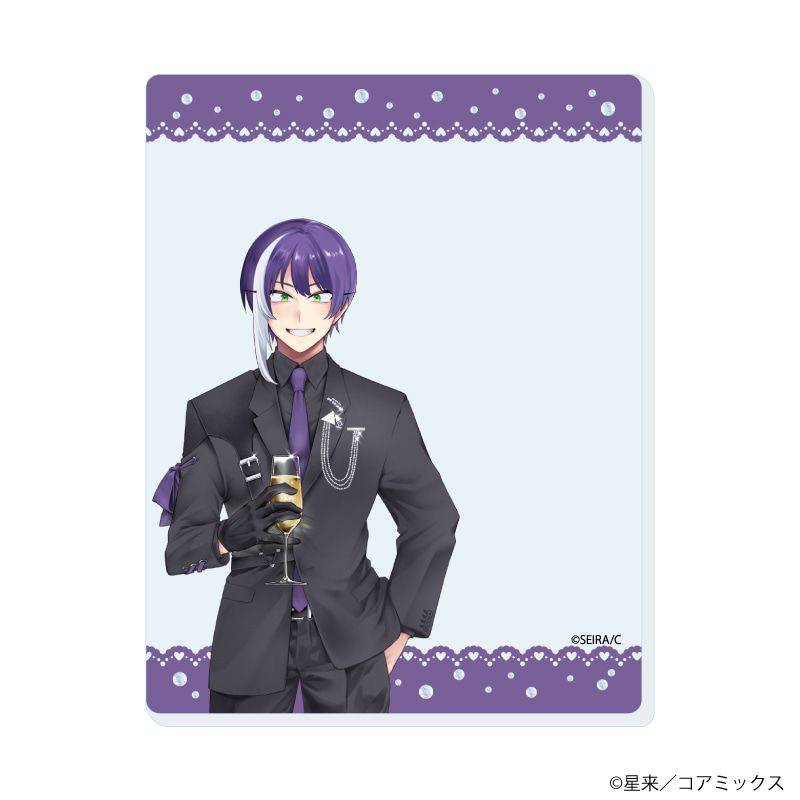 アクリルカード「ガチ恋粘着獣 〜ネット配信者の彼女になりたくて〜」01/パーティーver. コンプリートBOX(全12種)(描き下ろしイラスト)