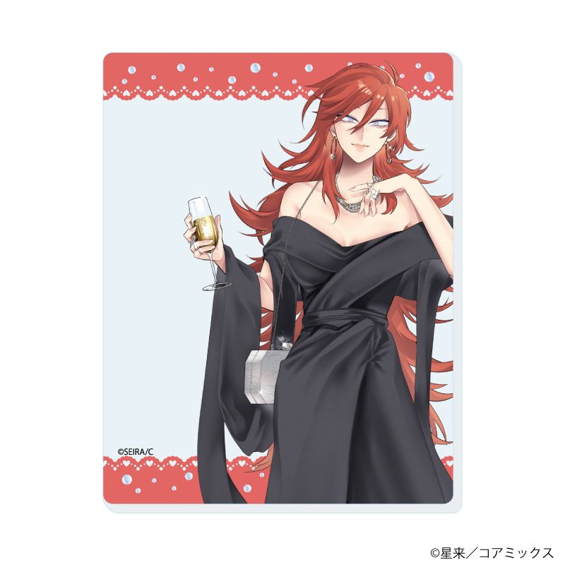 アクリルカード「ガチ恋粘着獣 〜ネット配信者の彼女になりたくて〜」01/パーティーver. コンプリートBOX(全12種)(描き下ろしイラスト)