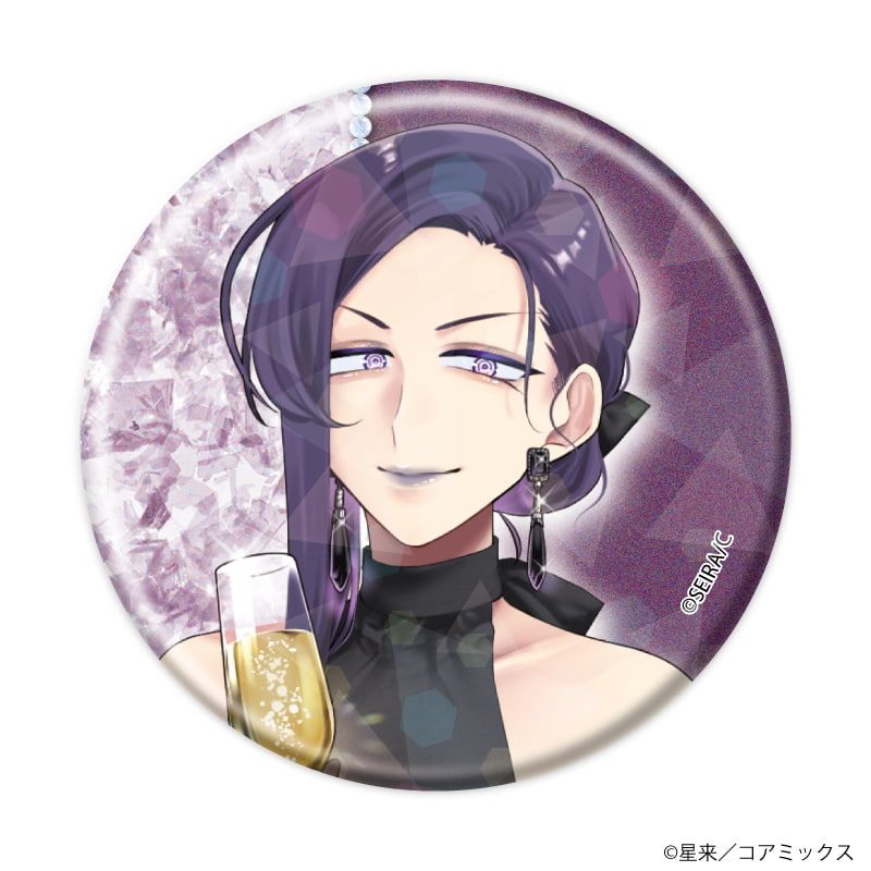 ホログラム缶バッジ(57mm)「ガチ恋粘着獣 〜ネット配信者の彼女になりたくて〜」01/パーティーver. コンプリートBOX(全12種)(描き下ろしイラスト)