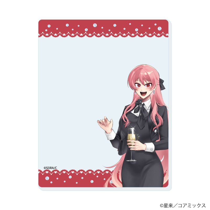 アクリルカード「ガチ恋粘着獣 〜ネット配信者の彼女になりたくて〜」01/パーティーver. ブラインド(12種)(描き下ろしイラスト)