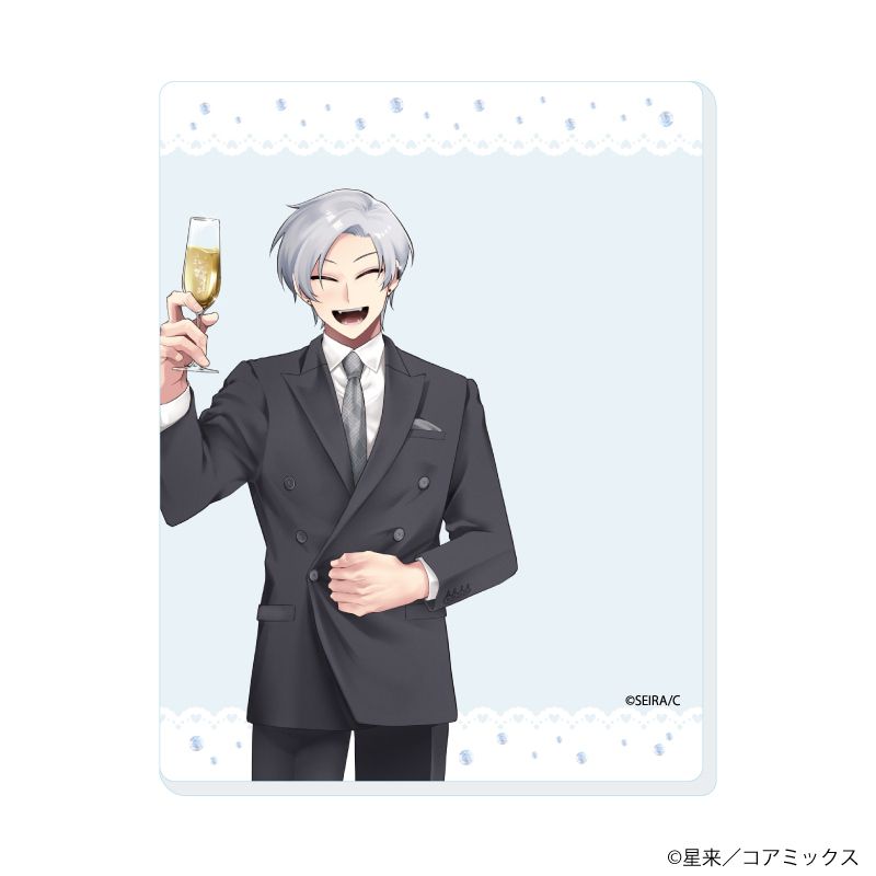 アクリルカード「ガチ恋粘着獣 〜ネット配信者の彼女になりたくて〜」01/パーティーver. ブラインド(12種)(描き下ろしイラスト)