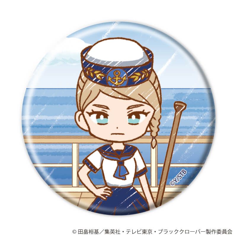 缶バッジ「ブラッククローバー」21/マリンver. コンプリートBOX(全8種)(グラフアートイラスト)