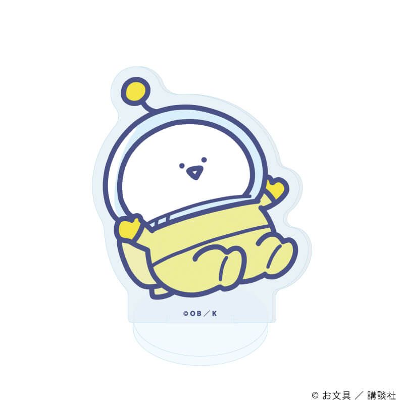 アクリルぷちスタンド「お文具といっしょ」25/宇宙探検ver.　ブラインド(5種)(描き下ろしイラスト)