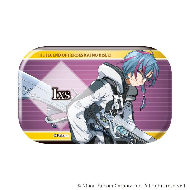 スクエア缶バッジ(横長)「英雄伝説 界の軌跡」03/コンプリートBOX(全11種)(公式イラスト)