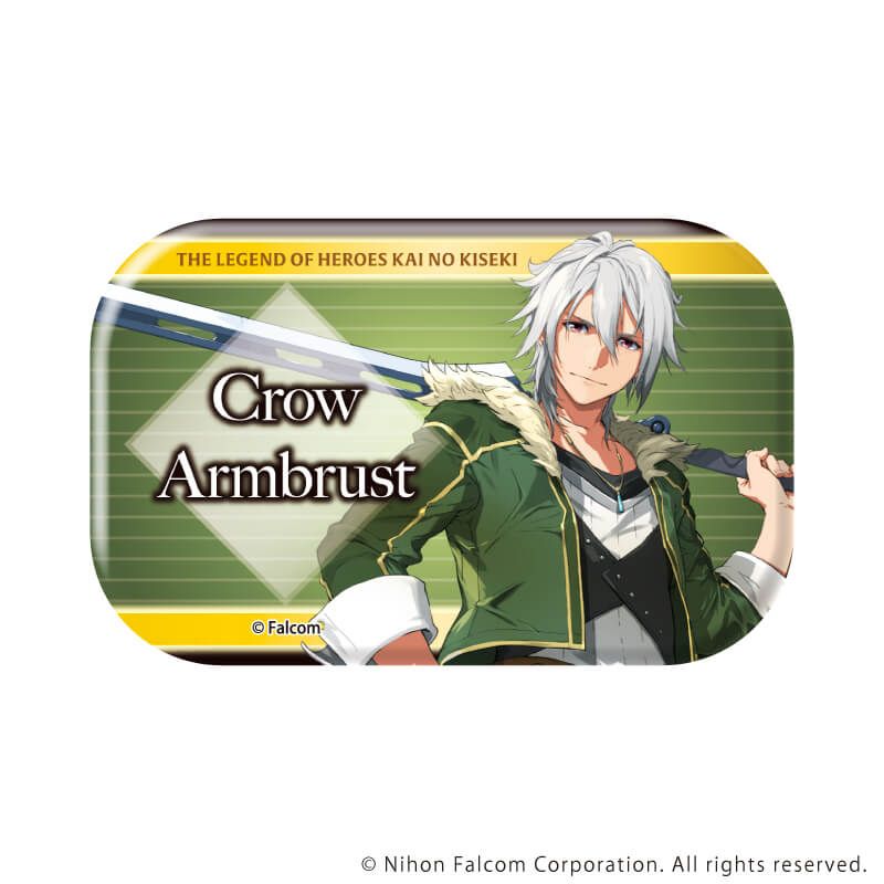 スクエア缶バッジ(横長)「英雄伝説 界の軌跡」02/コンプリートBOX(全11種)(公式イラスト)