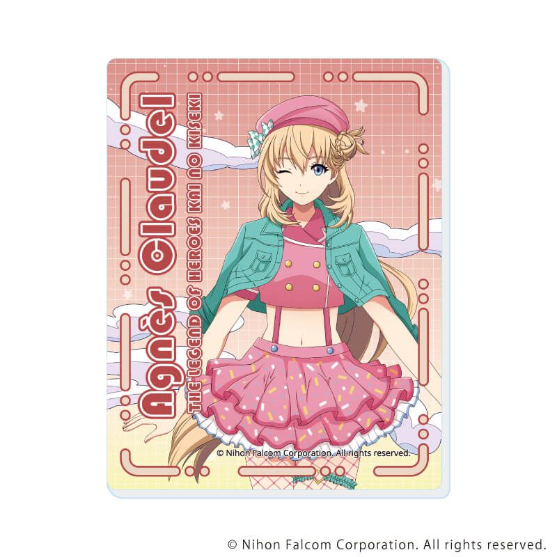 アクリルカード「英雄伝説 界の軌跡」01/ニューレトロver. ブラインド(5種)(描き起こしイラスト)