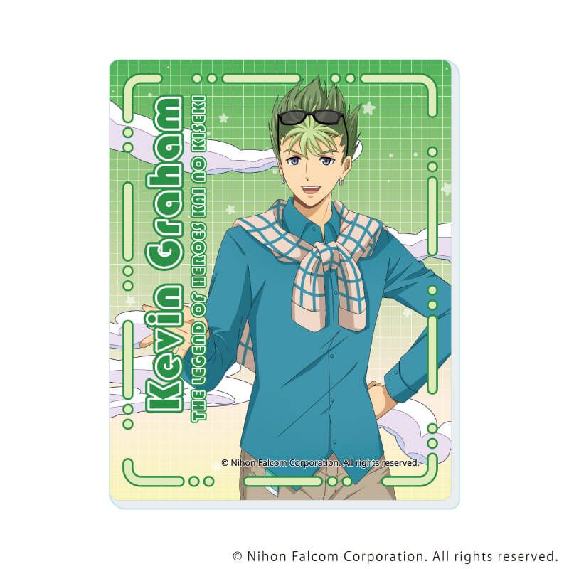 アクリルカード「英雄伝説 界の軌跡」01/ニューレトロver. ブラインド(5種)(描き起こしイラスト)