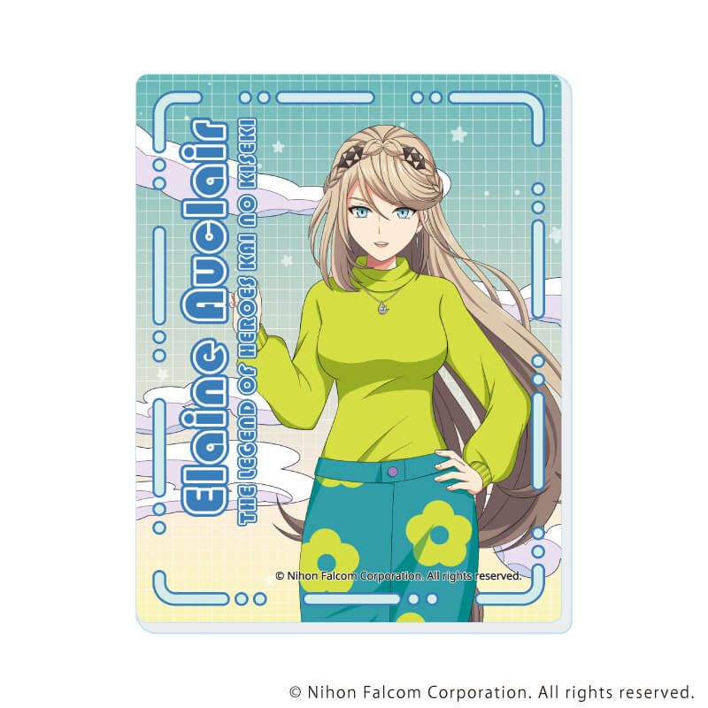 アクリルカード「英雄伝説 界の軌跡」01/ニューレトロver. ブラインド(5種)(描き起こしイラスト)