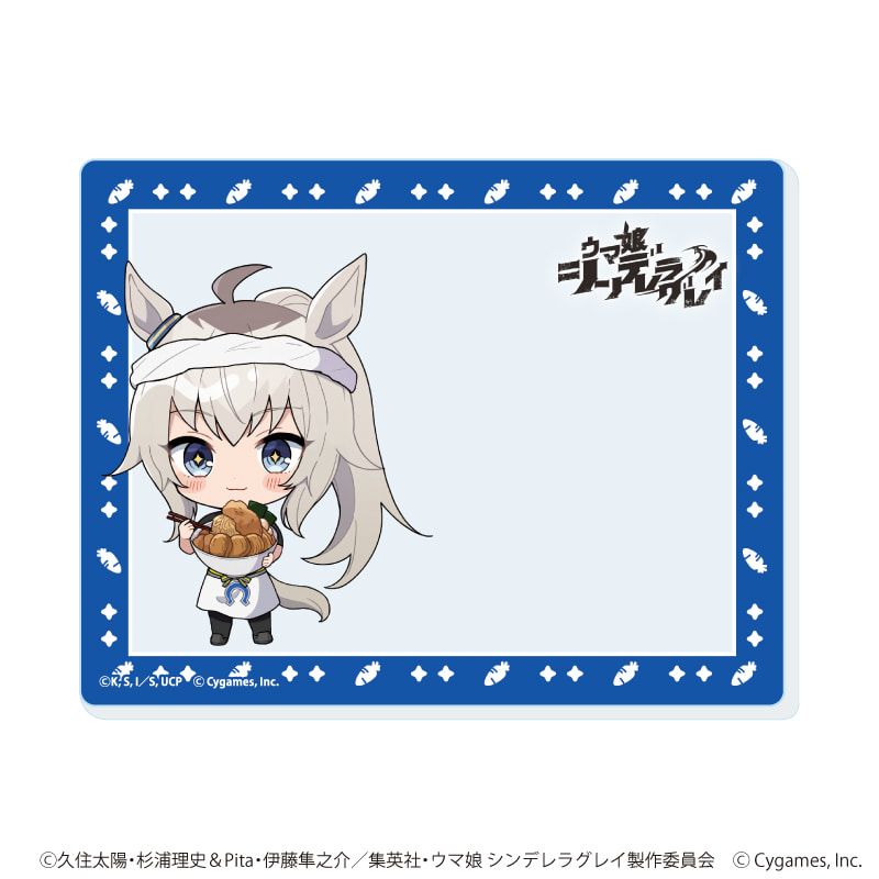 アクリルカード「アニメ『ウマ娘 シンデレラグレイ』」01/ラーメン屋ver. コンプリートBOX(全6種)(描き下ろし&描き起こしイラスト)
