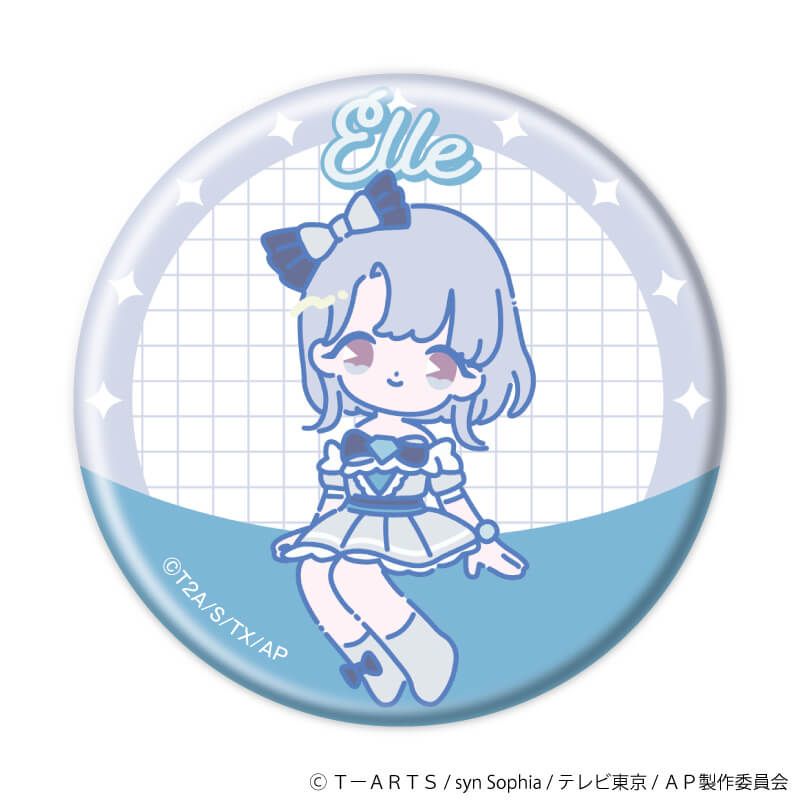 缶バッジ「ひみつのアイプリ」04/ブラインド(8種)(公式イラスト)