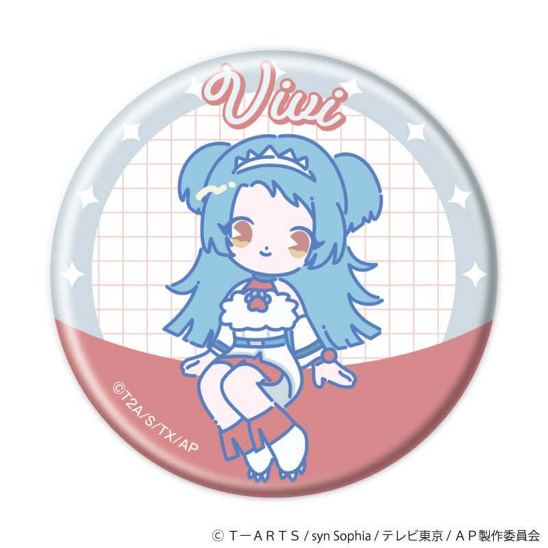 缶バッジ「ひみつのアイプリ」04/ブラインド(8種)(公式イラスト)