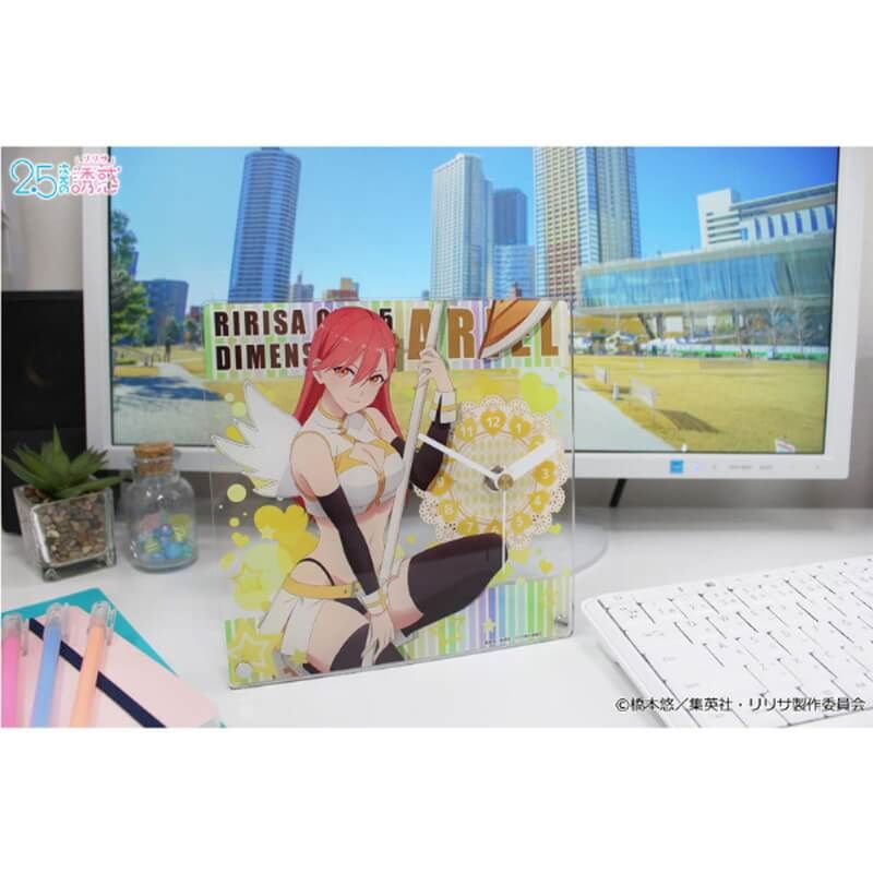 TVアニメ「2.5次元の誘惑」描き下ろし　アクリル置時計【アリエル】天使空挺隊ver.