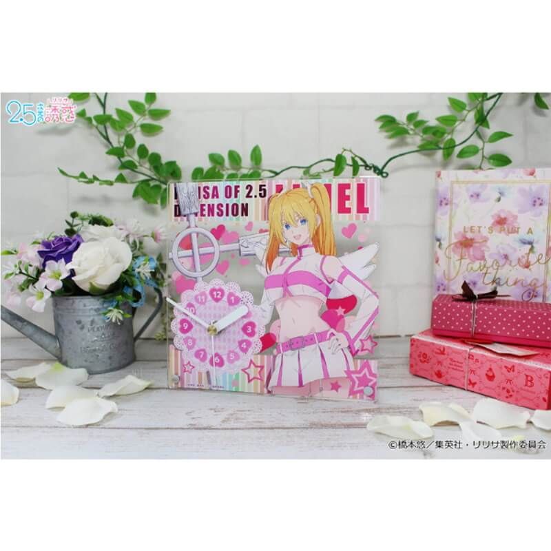 TVアニメ「2.5次元の誘惑」描き下ろし　アクリル置時計【リリエル】天使空挺隊ver.