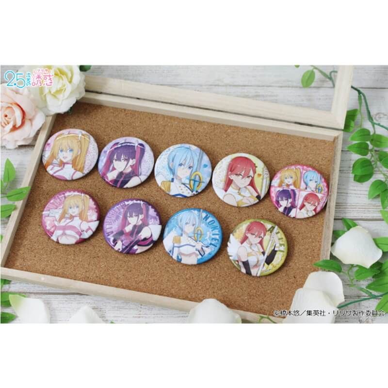 TVアニメ「2.5次元の誘惑」描き下ろし　トレーディング缶バッジ【天使空挺隊ver.】(PCS)