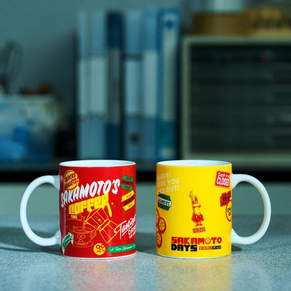 サカモトデイズ コーヒーマグ レッド｜アニメ・キャラクターコラボ