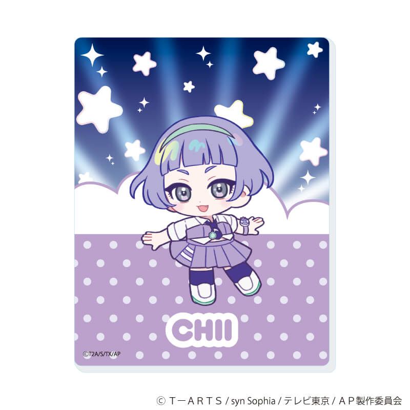 アクリルカード「ひみつのアイプリ」02/ブラインド(8種)(ミニキャライラスト)