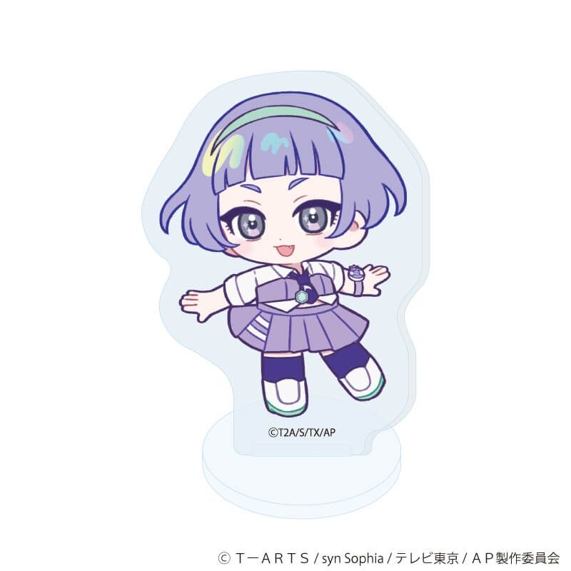 アクリルぷちスタンド「ひみつのアイプリ」03/ブラインド(8種)(ミニキャライラスト)