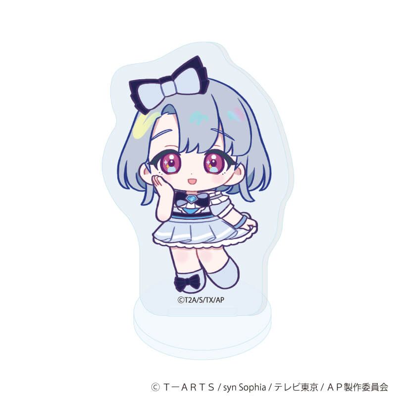 アクリルぷちスタンド「ひみつのアイプリ」03/ブラインド(8種)(ミニキャライラスト)