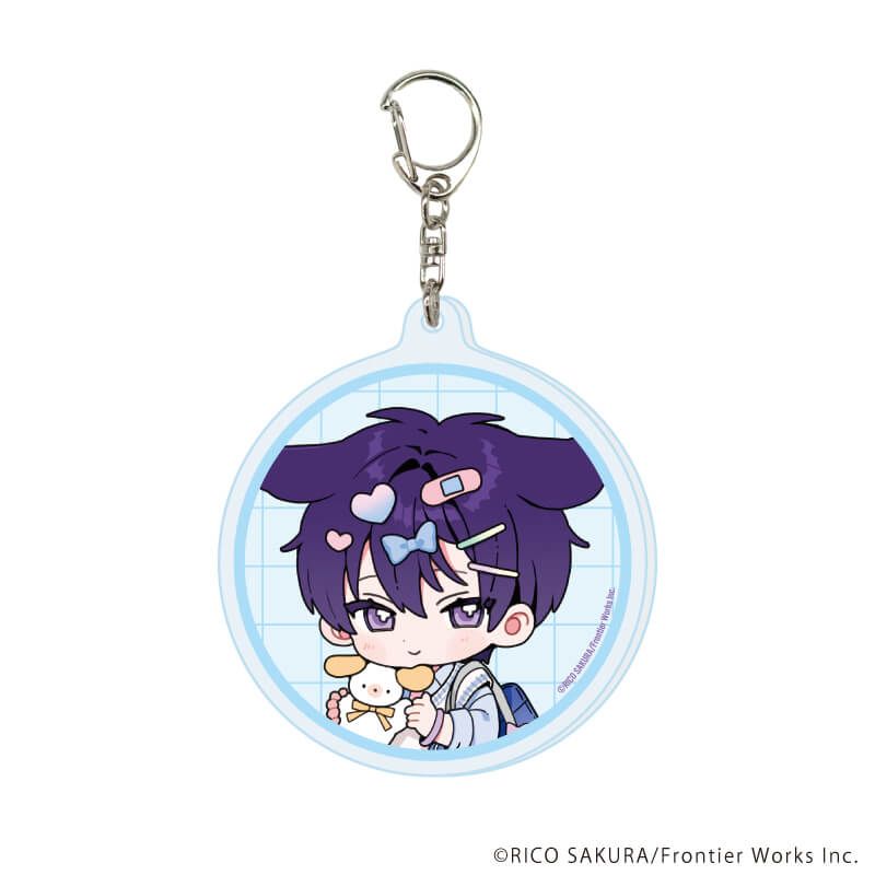 アクリルキーホルダー「ストロベリーキス・メルト」01/コンプリートセット(全6種)(既存&描き下ろしイラスト)