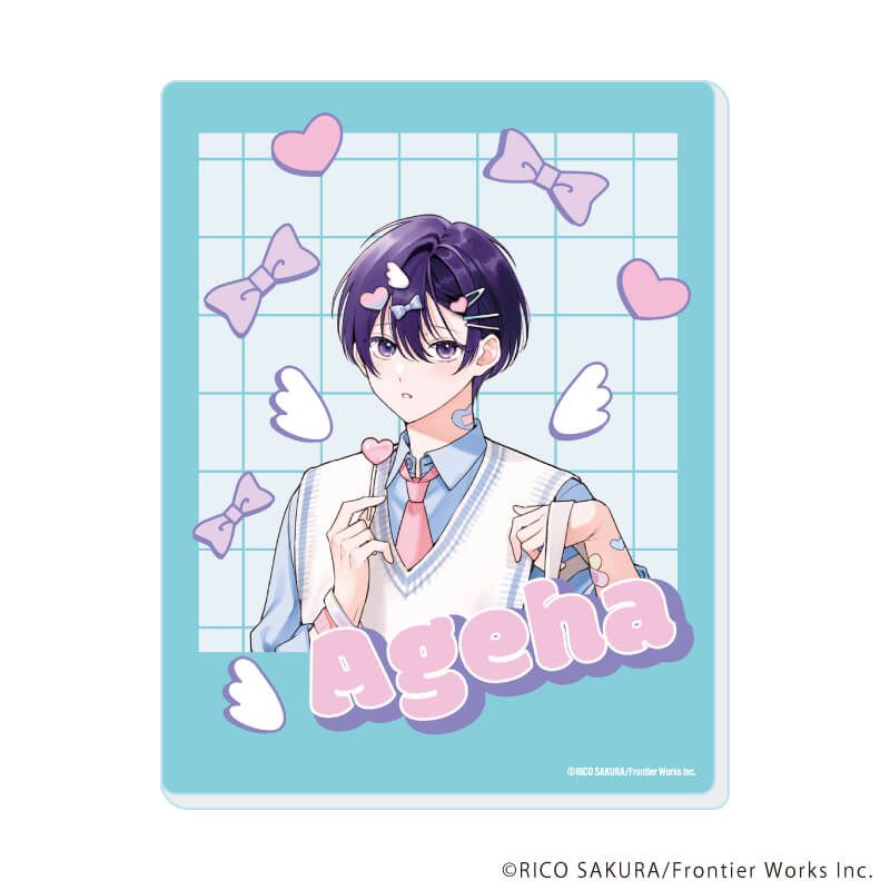 アクリルカード「ストロベリーキス・メルト」01/コンプリートセット(全6種)(既存&描き下ろしイラスト)