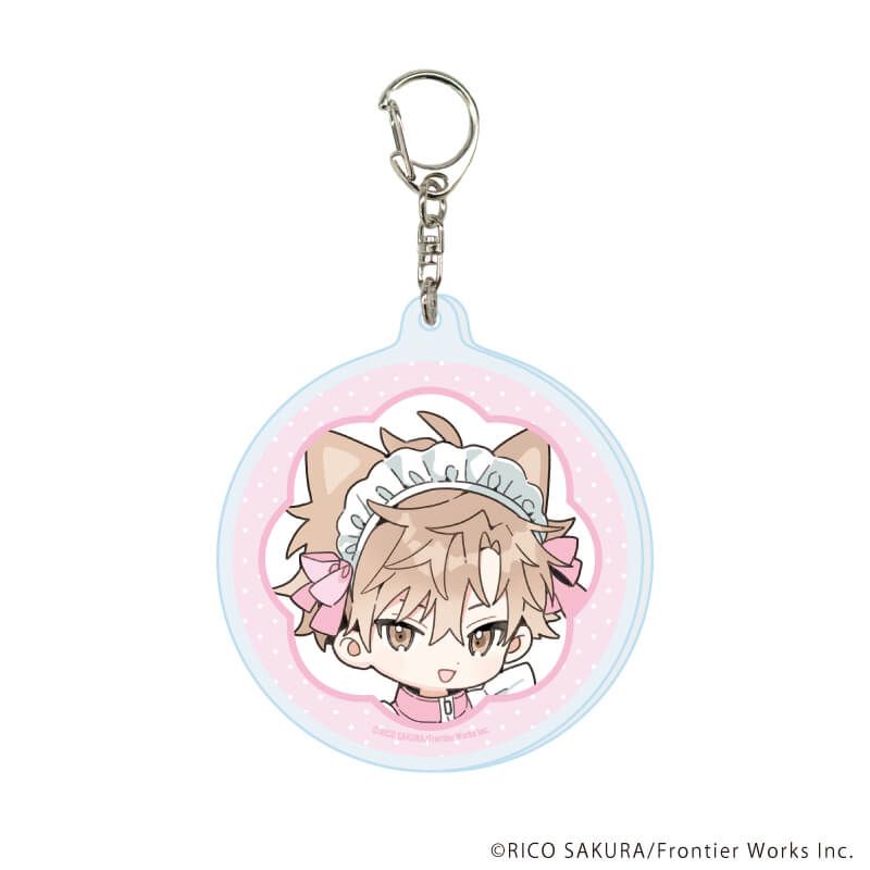 アクリルキーホルダー「ストロベリーキス・メルト」01/ブラインド(6種)(既存&描き下ろしイラスト)