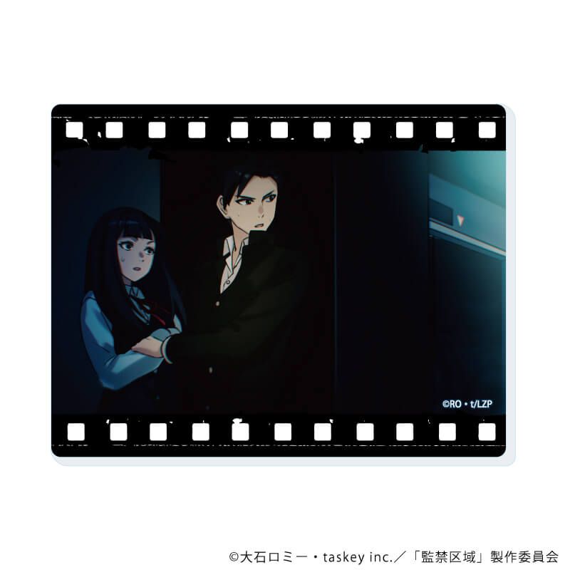 アクリルカード「監禁区域レベルX」01/ブラインド(5種)(場面写イラスト)