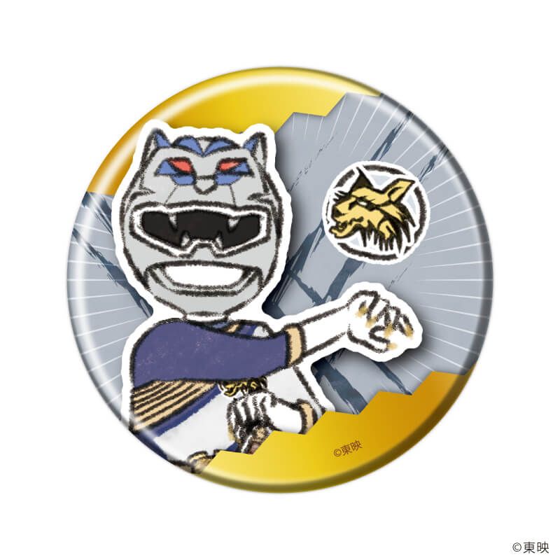 缶バッジ「百獣戦隊ガオレンジャー」01/コンプリートセット(全6種)(グラフアートイラスト)