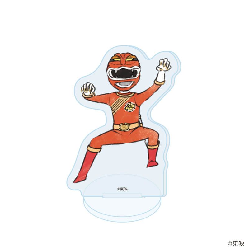 アクリルぷちスタンド「百獣戦隊ガオレンジャー」01/ブラインド(6種)(グラフアートイラスト)