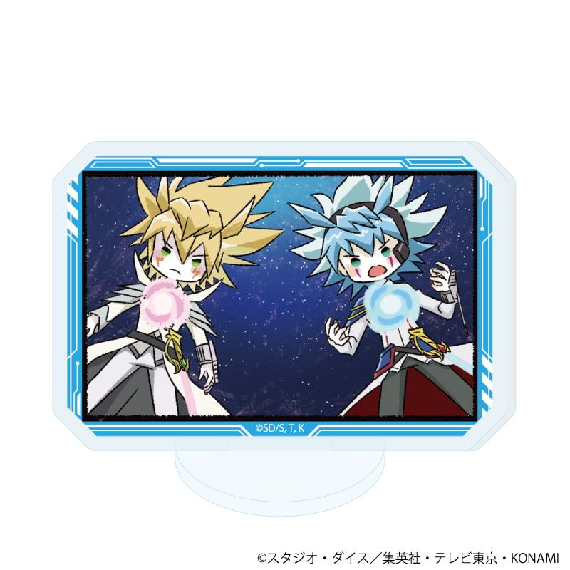 アクリルぷちスタンド「遊☆戯☆王ゴーラッシュ！！」05/ブラインド(9種)(グラフアートイラスト)