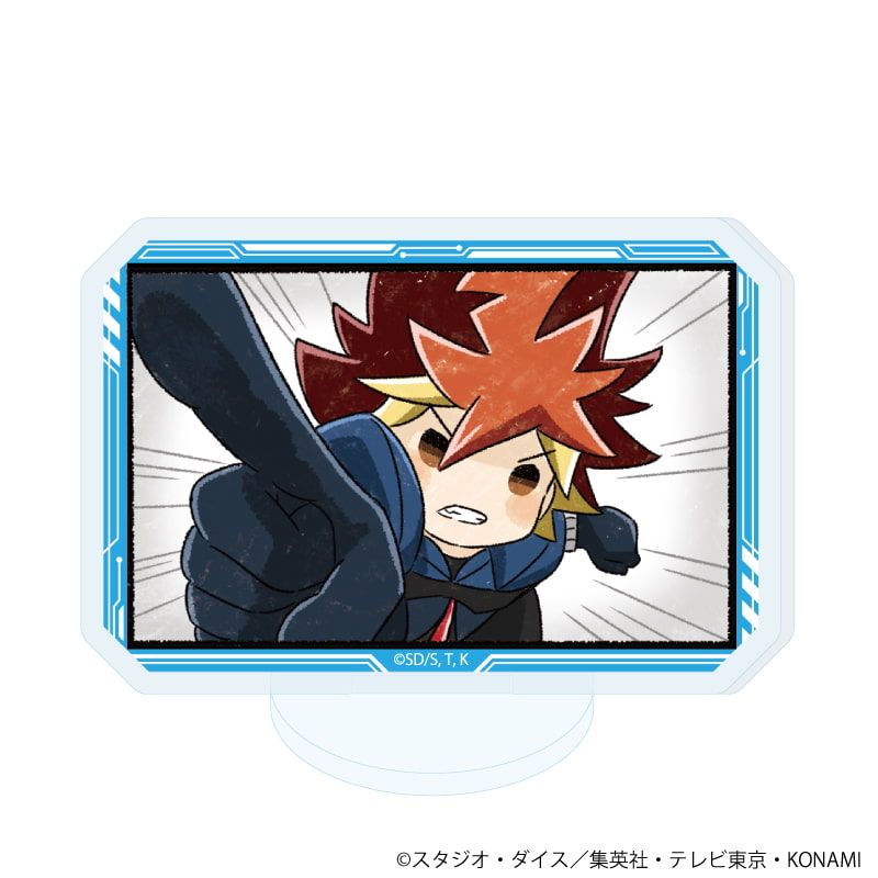 アクリルぷちスタンド「遊☆戯☆王ゴーラッシュ！！」05/ブラインド(9種)(グラフアートイラスト)