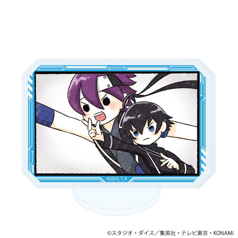 アクリルぷちスタンド「遊☆戯☆王ゴーラッシュ！！」05/ブラインド(9種)(グラフアートイラスト)