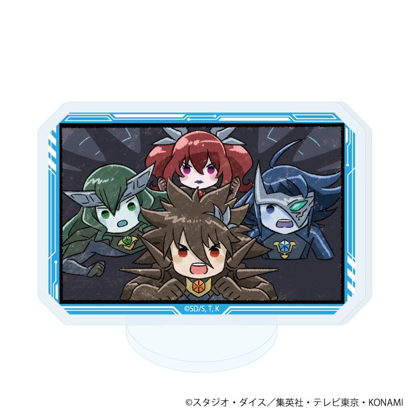 アクリルぷちスタンド「遊☆戯☆王ゴーラッシュ！！」05/ブラインド(9種)(グラフアートイラスト)
