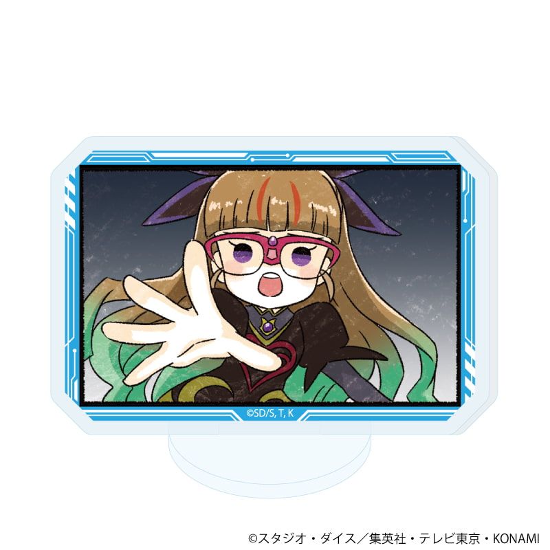 アクリルぷちスタンド「遊☆戯☆王ゴーラッシュ！！」05/ブラインド(9種)(グラフアートイラスト)